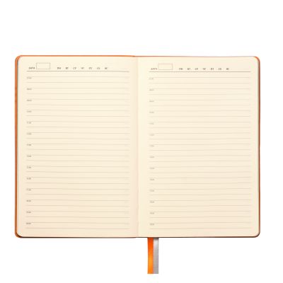 Ежедневник Tweed недатированный, оранжевый-9