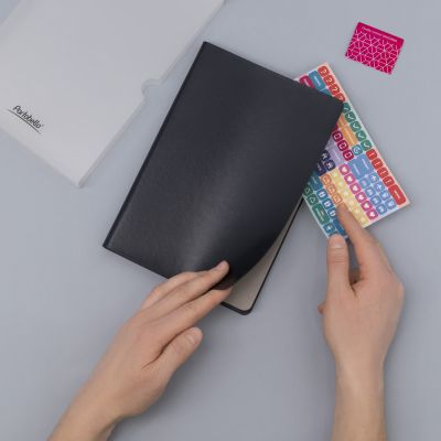 Ежедневник Вояж (Voyage) недатированный, темно-синий-11