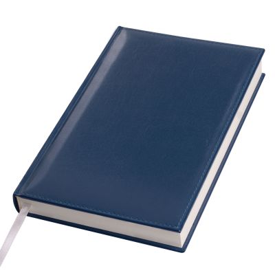 Ежедневник Madrid недатированный в подарочной коробке, синий (натур. кожа)-2