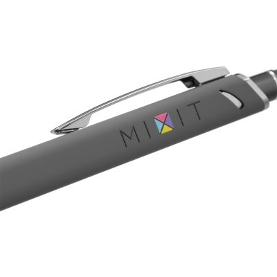 Шариковая ручка Quattro, серая-6