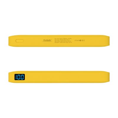 Внешний аккумулятор с подсветкой Анкор Плюс PD (Ancor PD Plus) 10000 mAh, желтый-5