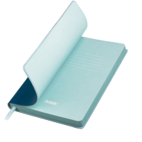 Ежедневник Latte NEW недатированный, синий/голубой (без упаковки, без стикера)