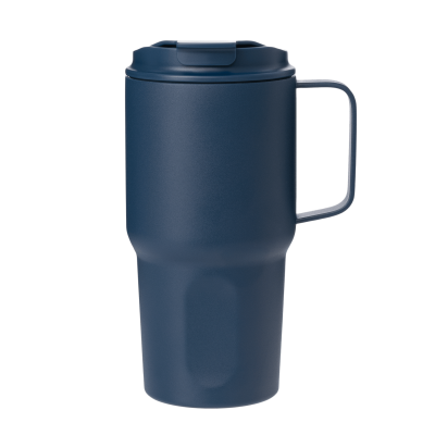 Термокружка вакуумная Aventura, синяя-0