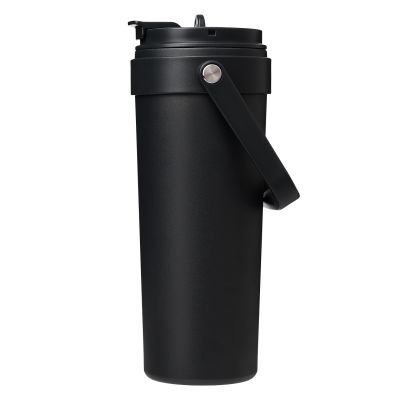 Термокружка вакуумная Соло (Solo), черная-2