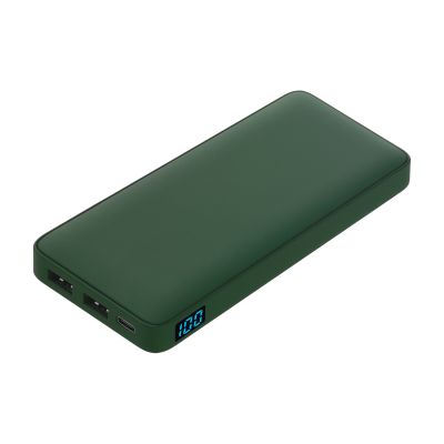 Внешний аккумулятор с подсветкой Ancor Plus 10000 mAh, зеленый-0