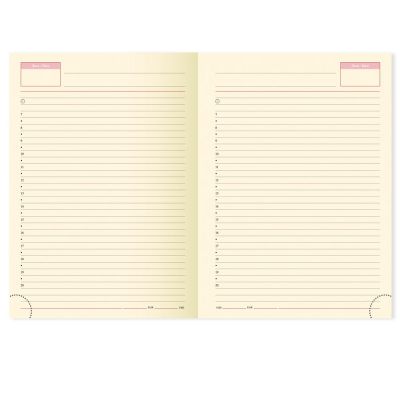 Недатированный ежедневник PORTLAND 650U (5452) 145x205 мм, без календаря, коричневый, золот.срез-1