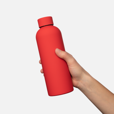 Термобутылка вакуумная герметичная Prima, красная-8