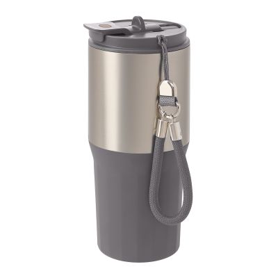 Термокружка вакуумная Авеню (Avenue), серая-4