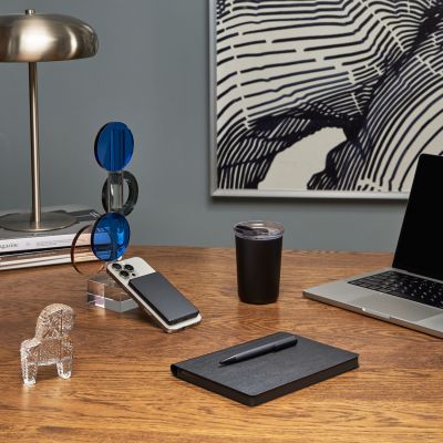 Термокружка вакуумная Страда (Strada), черная-9