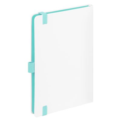 Ежедневник Arctic недатированный, белый/бирюзовый-6