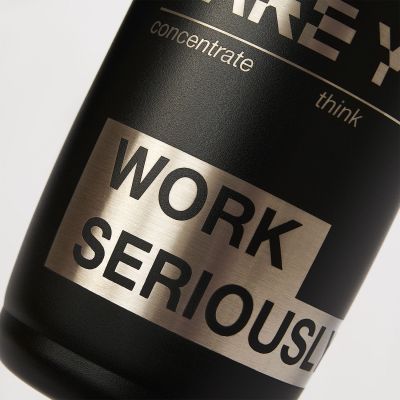 Термобутылка вакуумная герметичная Боска (Bosca), черная-11