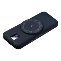 Внешний беспроводной аккумулятор, Ultra Wireless Magnetic, 10000 mah, синий