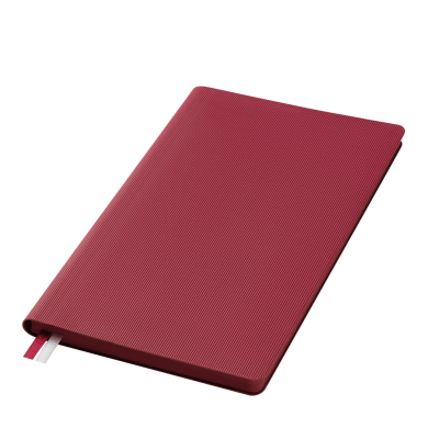 Ежедневник Рейн (Rain) недатированный, бургунди (без упаковки, без стикера)-2