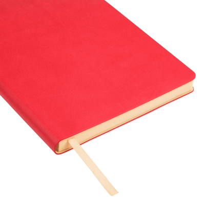 Ежедневник Латте (Latte NEW) недатированный, красный/бежевый (без упаковки, без стикера)-4