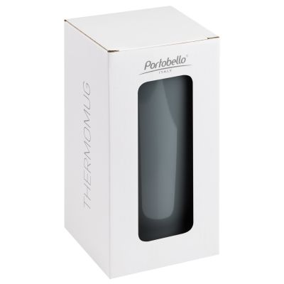 Термокружка вакуумная Parma, серая-9