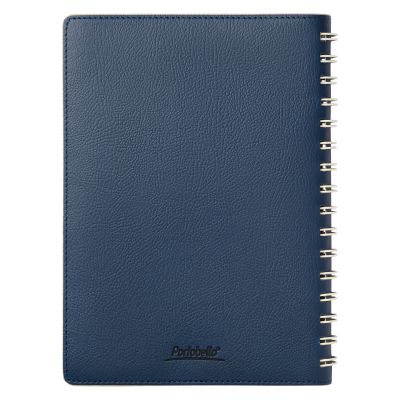 Ежедневник Vista недатированный, синий/бежевый-4