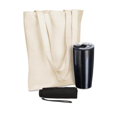 Подарочный набор Solana/Lima/Arris (зонт, термокружка, шоппер)-0