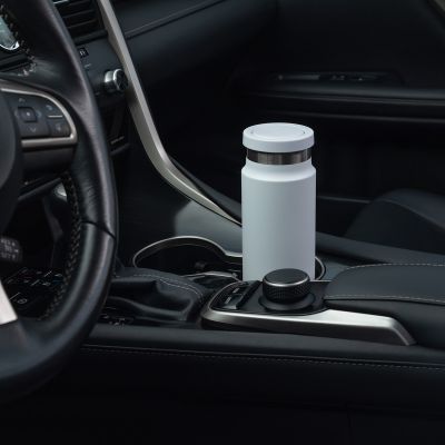 Термобутылка вакуумная герметичная Allegra, белая-13