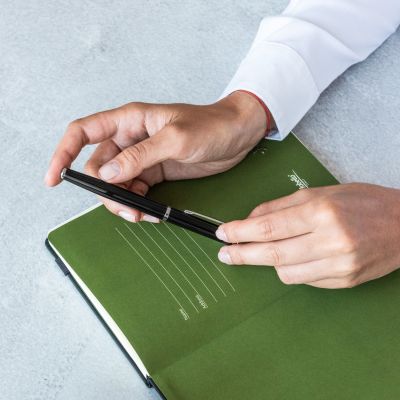 Ручка-роллер Соната (Sonata), черная-5