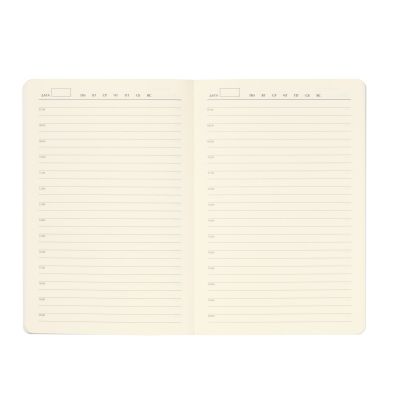 Ежедневник Latte soft touch недатированный, синий-7