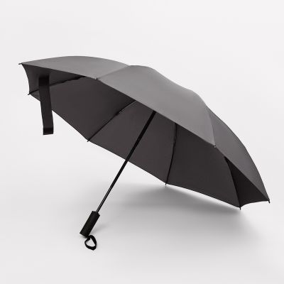 Зонт обратного сложения Олимп (Olymp), серый-12