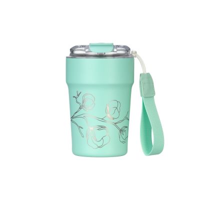 Термокружка вакуумная Монако (Monaco), аква-13