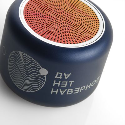 Беспроводная колонка Пэшн (Passion) 80dB 600 mAh (Bluetooth 5.0), синяя-9