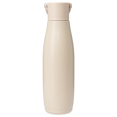 Термобутылка вакуумная герметичная Боска (Bosca), бежевая-0