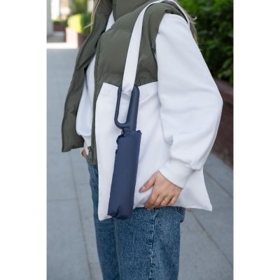 Зонт складной Азимут (Azimut), синий-13