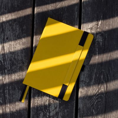 Ежедневник Canyon Lemoni недатированный, желтый/черный-9