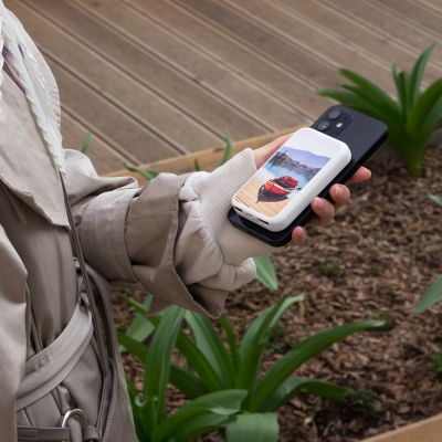 Внешний аккумулятор с беспроводной зарядкой Ultima Wireless Magnetic 5000 mAh, белый-8