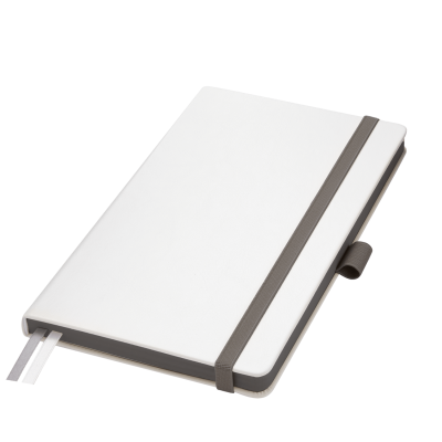 Ежедневник Arctic недатированный, белый/темно-серый-0