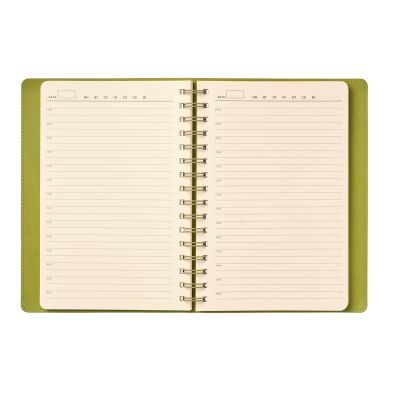 Ежедневник Vista недатированный, зеленый/салатовый-8