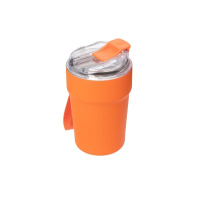 Термокружка вакуумная Монако (Monaco), оранжевая-6