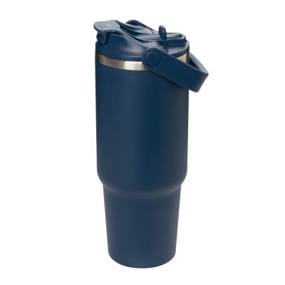 Термокружка вакуумная Montana, синяя-9