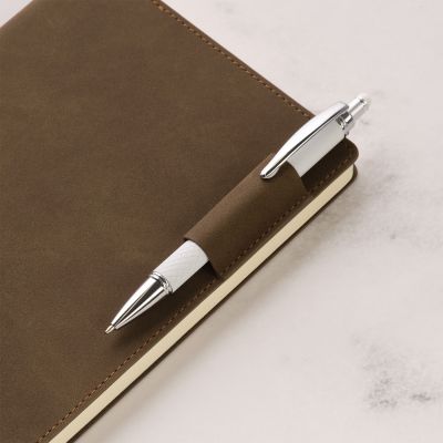 Ежедневник Teolo недатированный, коричневый-12