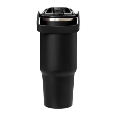 Термокружка вакуумная Montana, черный-3