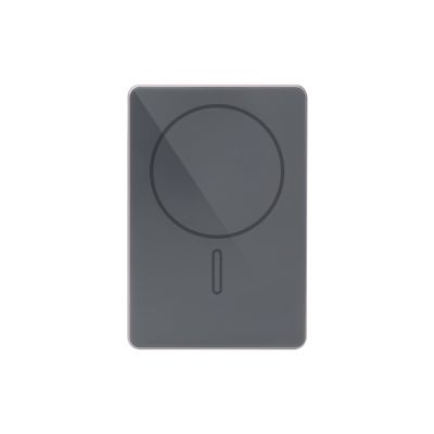 Внешний аккумулятор Оникс PD (Onyx PD) 5000mAh с функцией беспроводной зарядки 15W, серый-3