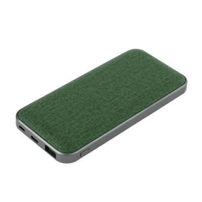 Внешний аккумулятор Tweed PB 10000 mAh, зеленый-0