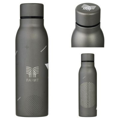 Термобутылка вакуумная герметичная Соренто (Sorento), серая-7