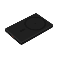 Внешний аккумулятор Atlantis PD 5000mAh с функцией беспроводной зарядки 15W, черный