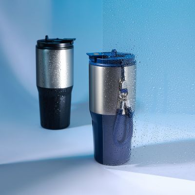 Термокружка вакуумная Авеню (Avenue), серая-10