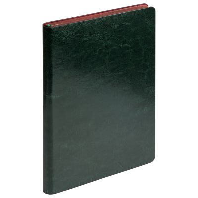 Ежедневник River side недатированный, зеленый/бургунди-5