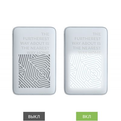 Внешний аккумулятор с подсветкой Анкор (Ancor) 5000 mAh, белый-12