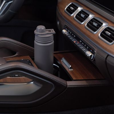 Термобутылка вакуумная герметичная Савона (Savona), серая-10