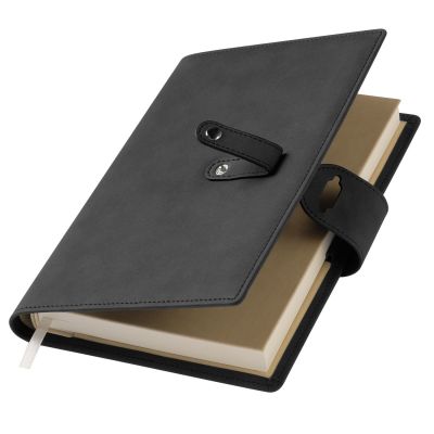 Ежедневник-портфолио Passage NEO недатированный в подарочной коробке, черный-0