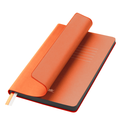Ежедневник Moon river недатированный, оранжевый-0