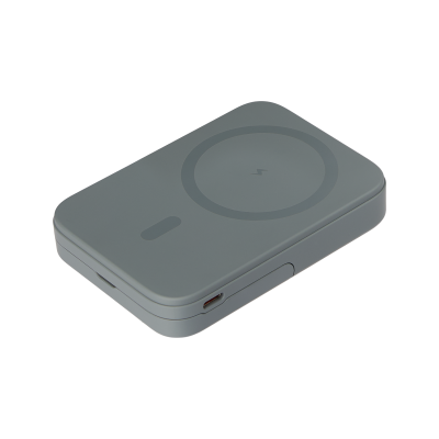 Внешний аккумулятор Юнион PD (Union PD) 10000mAh с функцией беспроводной зарядки 15W, серый-0