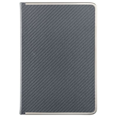 Ежедневник Carbon недатированный, серый-5