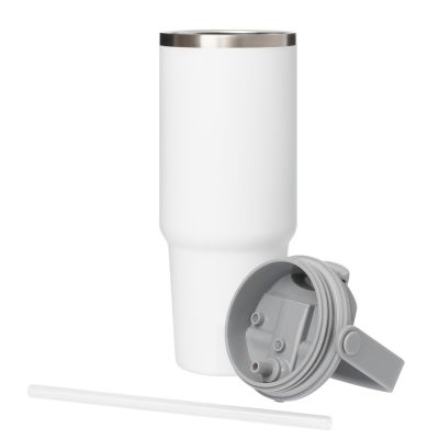 Термокружка вакуумная Montana, белая-8